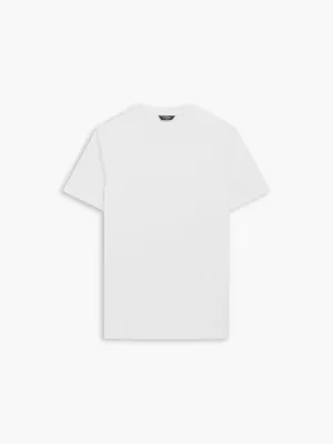 White Organic Cotton Crew Neck T-Shirt