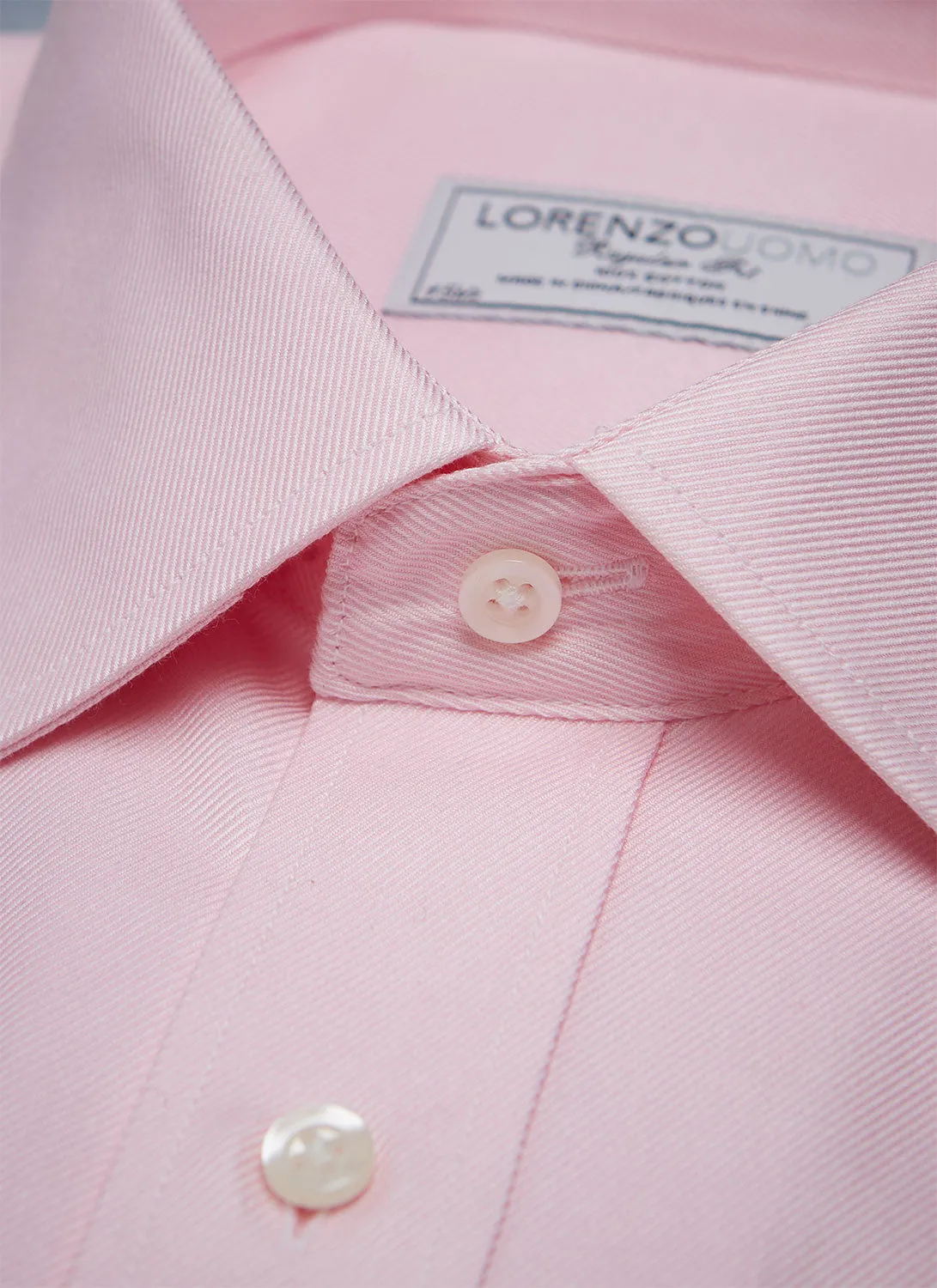 William Fullest Fit Shirt in Pink Twill