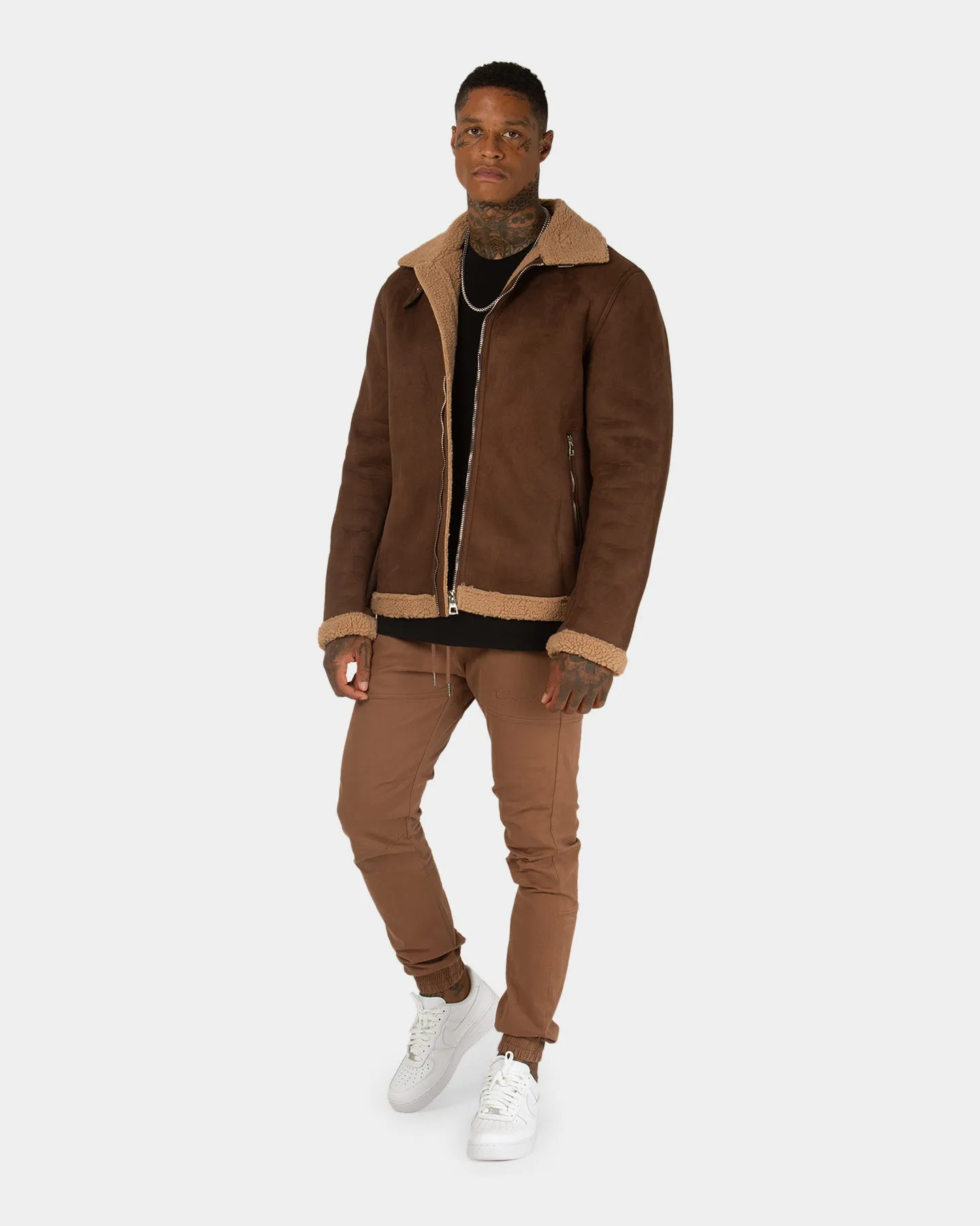 XXIII Will Aviator Jacket Tan