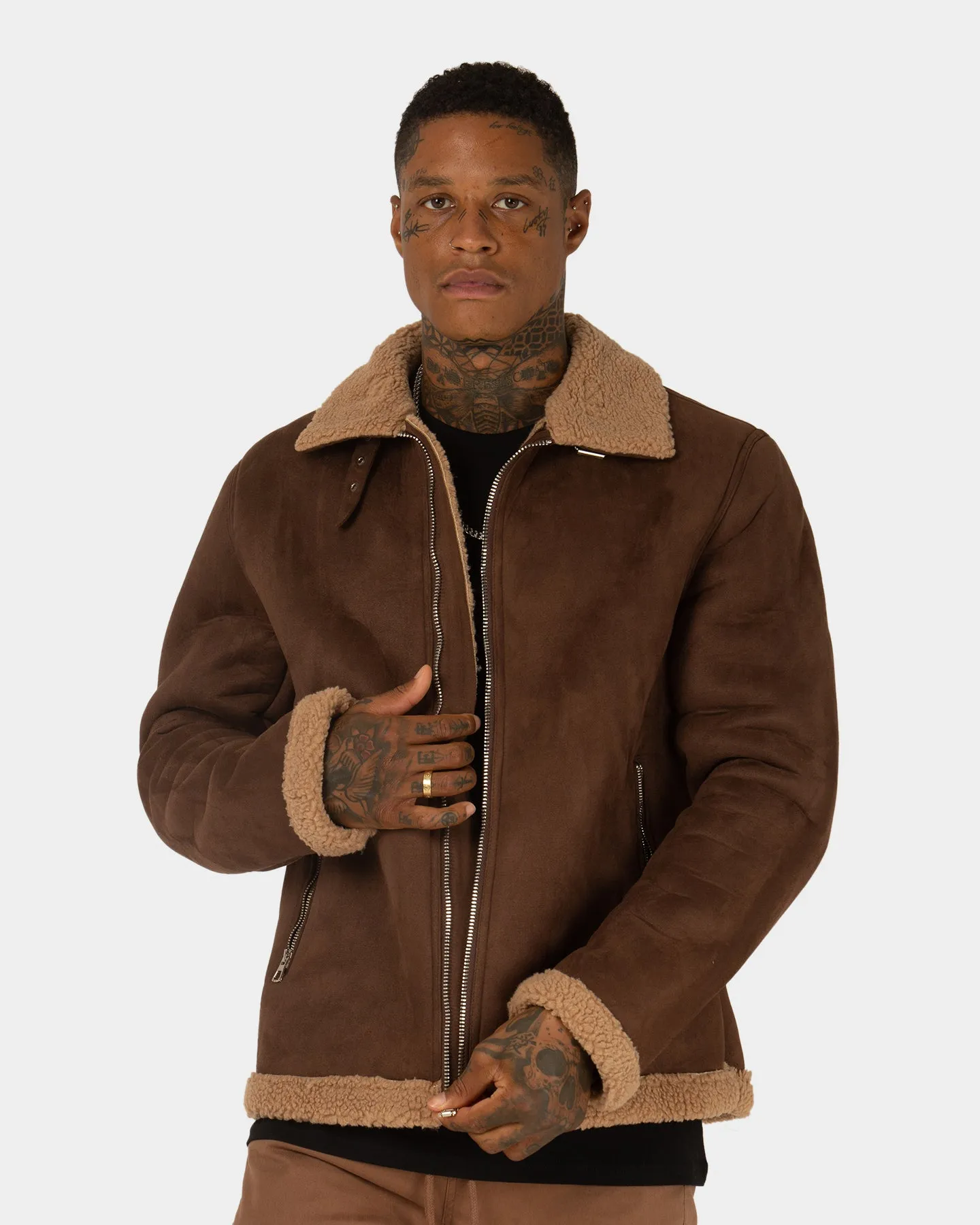 XXIII Will Aviator Jacket Tan